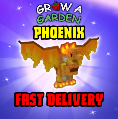 #ad NEW Phoenix CHEAPEST 🪴Grow a Garden ‼️FAST amp; EASY DELIVERY‼️ GBP 1.97