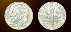 1964 Denver 90% Silver Roosevelt Dime Very Fine VF- .10 Cents- Dime 🇺🇸