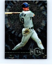 1996 Jay Buhner #104 Seattle Mariners Metal Universe Near Mint or Better