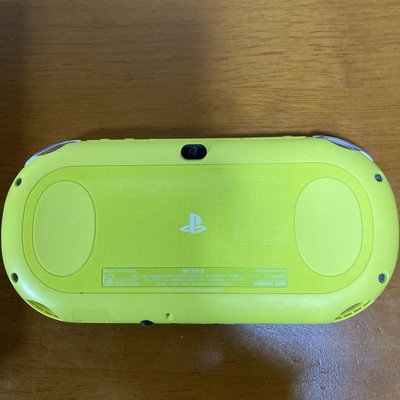 PlayStation PS Vita PCH-2000 Wi-Fi Model Lime Green/White