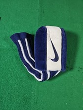 VINTAGE NIKE Driver Headcover / Blue & Gray Plush Fur Knit Sock / Small Driver 