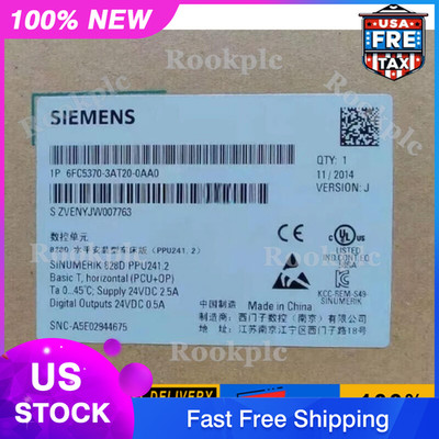 New Siemens 6FC5370-3AT20-0AA0 SINUMERIK 828D Basic T 6FC5 370-3AT20-0AA0