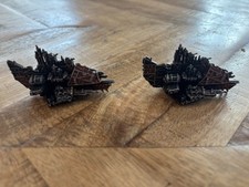 Ork Terror Ship x2 - Battlefleet Gothic (Metal)