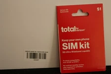 Total Wireless Keep Your Own Phone Prepaid 3-in-1 Sim Card