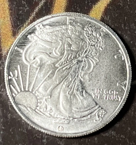 .999 Silver Round - Walking Liberty .999 Fine 1/10oz