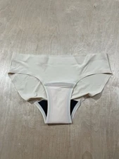 Knix Women’s Medium Absorbency Leakproof  Bikini Panties Underwear Sz Small Nude