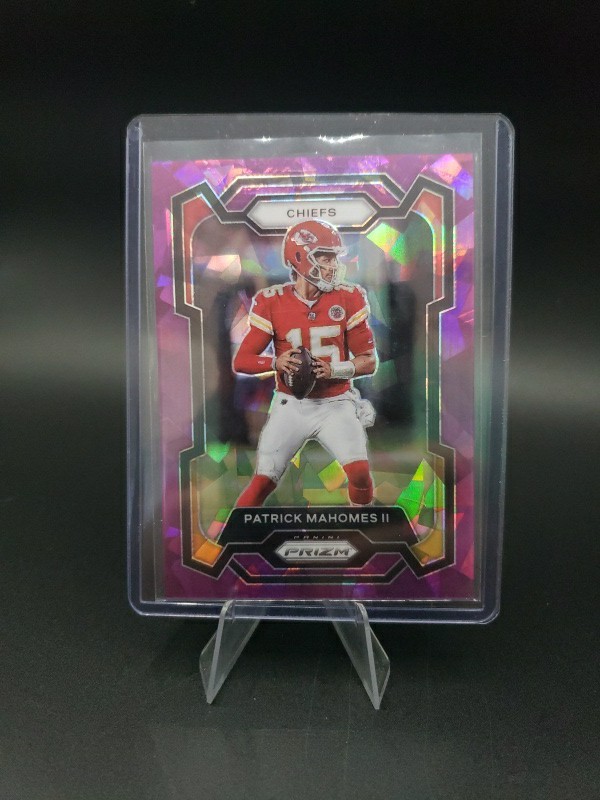 2023 Panini Prizm - Patrick Mahomes II #149 Purple Ice Prizm 125/225