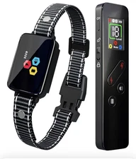 Cat Training Collar Cat Bark Collar with Remote Electric Cats Shock Collar