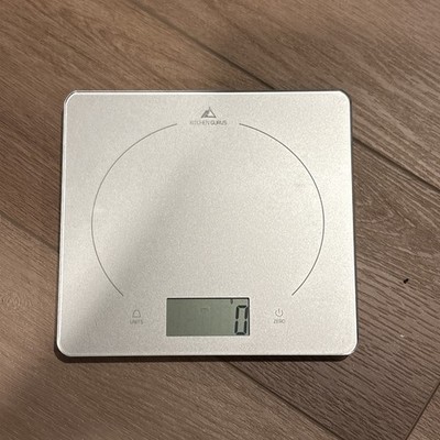 Digital Kitchen Scale Stainless Steel Food Weight Scale LCD Display