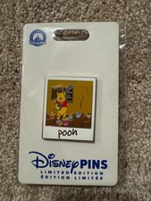 Disney Store UK London Selfridges Winnie the Pooh Bear Polaroid Pin LE 600 Disney Store UK London Selfridges Winnie the Pooh Bear Polaroid Pin LE 600