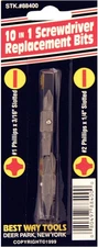 88400 10-In-1 Replacement Double End Screwdriver Bit