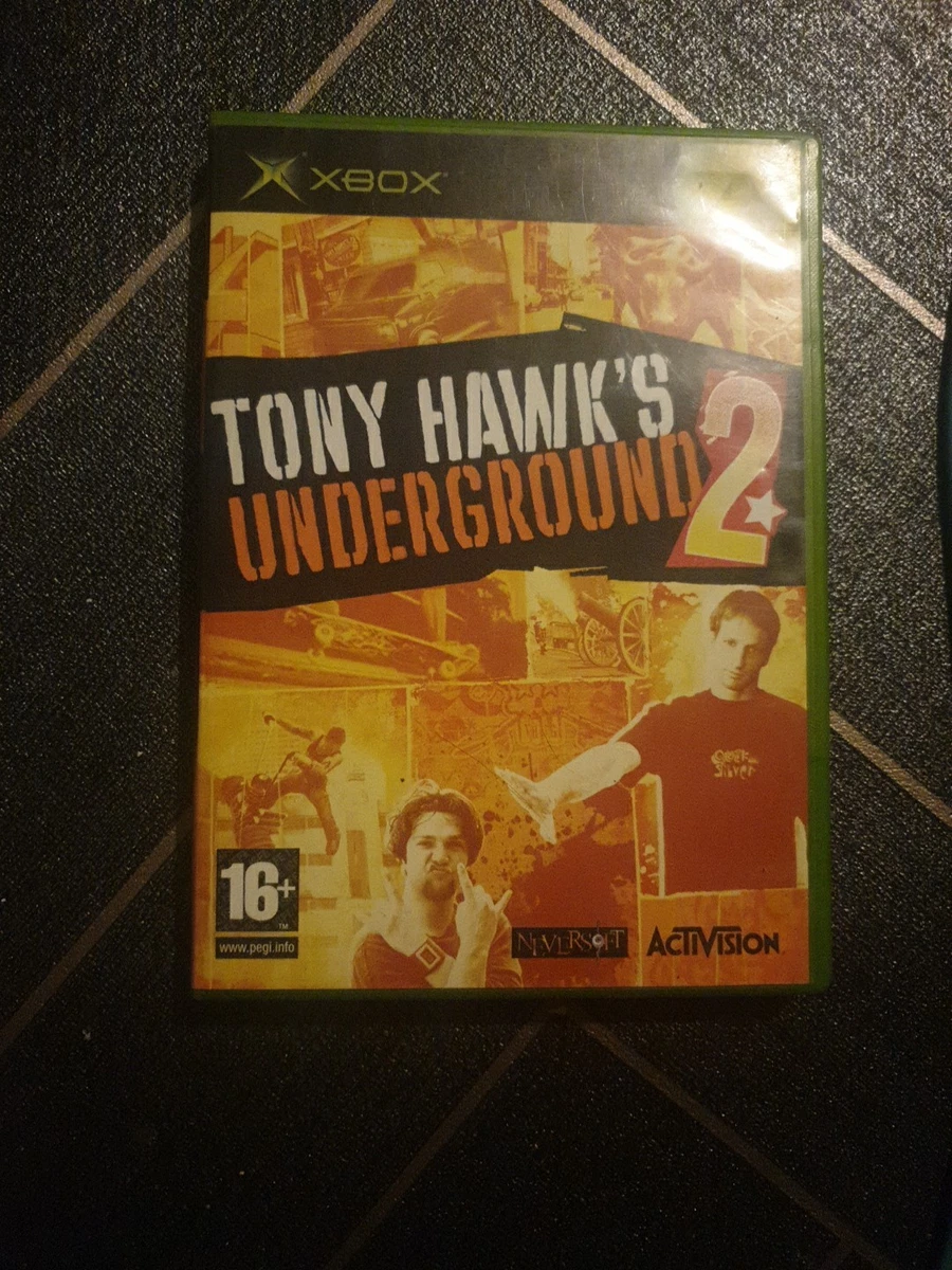 Xbox Tony Hawk underground 2 (laquée) - 10ex. mondiaux