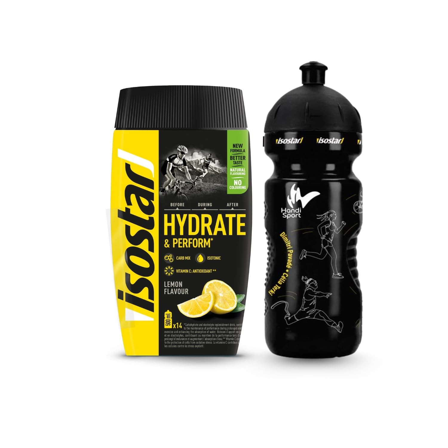 Poudre boisson isotonique sport Hydrate & Perform pour vos sorties vélo en été
