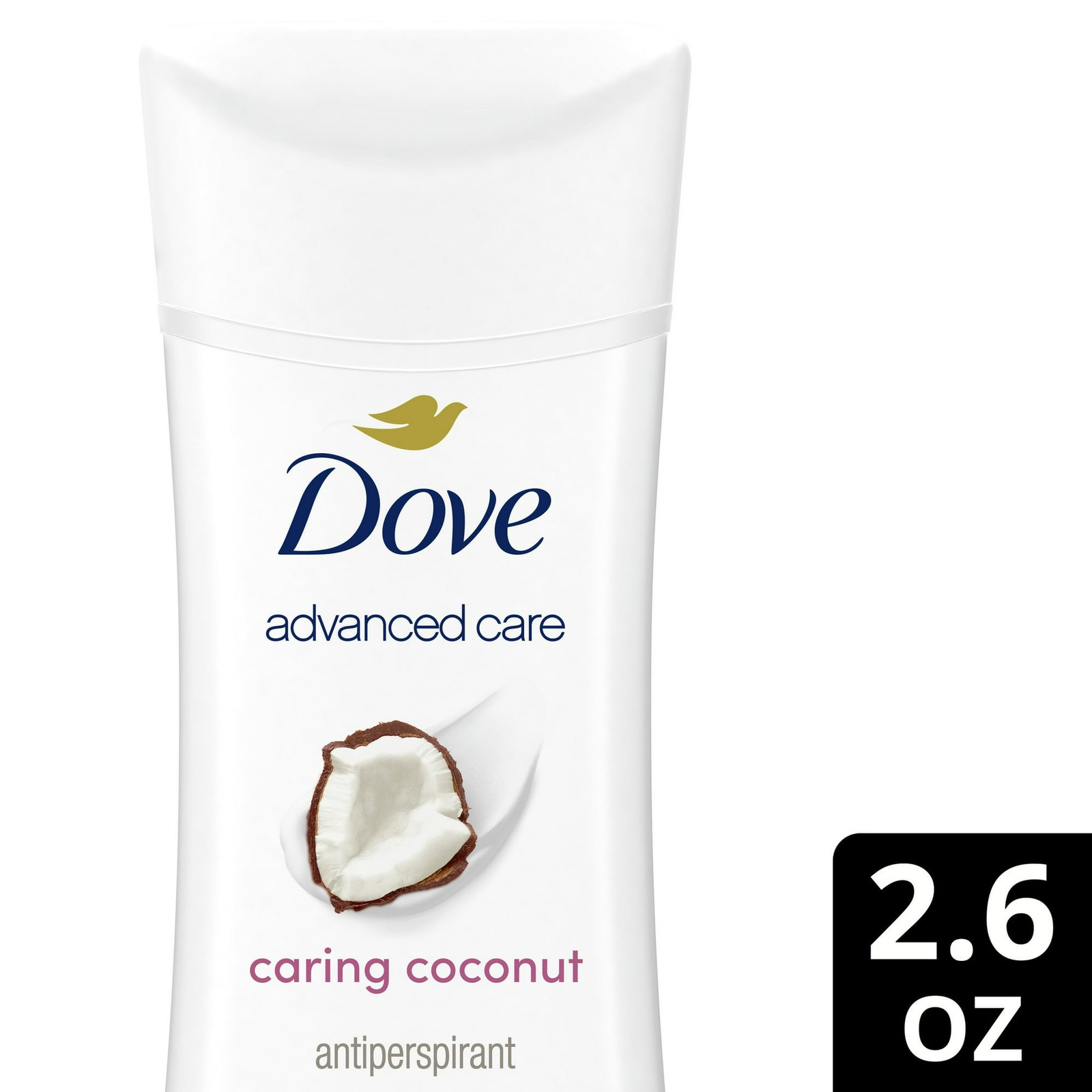 Dove Advanced Care Antiperspirant Deodorant Caring Coconut 2.6oz (3 Pack)