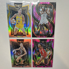 2025 Panini Select WNBA Prizm 4-Card Lot! Plum, Howard, Johannès, Evans