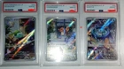 PSA 10 Pokemon Cards Set Bulbasaur Charmander Squirtle 050 051 052 SVG Japanese