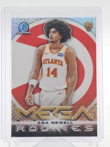 ASA NEWELL 2025-26 BOWMAN CHROME MEGA ROOKIES MEGA BOX MOJO REFRACTOR RC Q3562