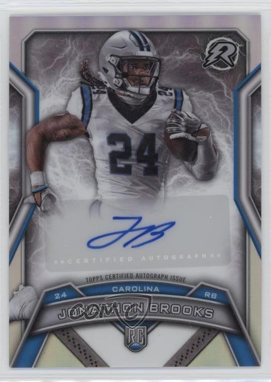 Jonathon Brooks Topps Resurgence Resurgence Rookie Signatures #RRSJB Base