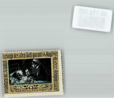 38113335 - 8000 Munich A. and B. Schuler GmbH Money Lottery Fuersorge 1912