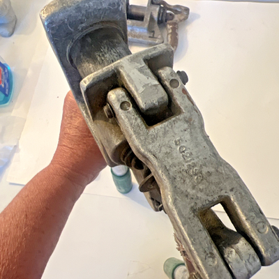 Greenlee 710 Stud-Metal Punch Assembly + More Needs Some Tlc | eBay