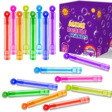 Mini Small Bubbles Wands Toys Gifts Bulk for Kids 64 Pack-Bubble Party Favors...