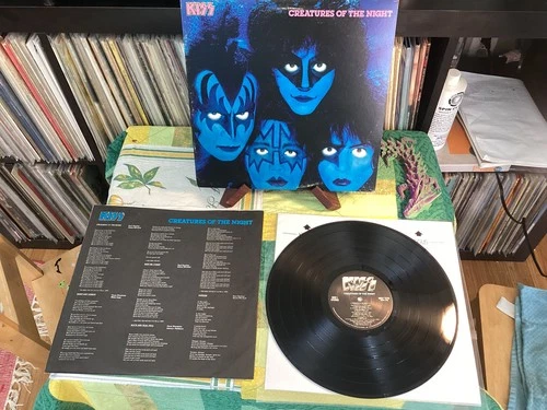 Kiss “Creatures of the Night” 1982 Vinyl LP NBLP7270 VG+/VG++ Cleaned & Tested!