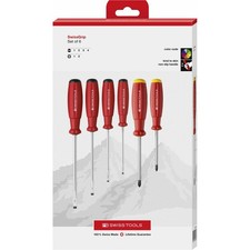 PB Swiss Tools PB 8560.CBB SwissGrip Screwdriver Set In A High-Quality Box