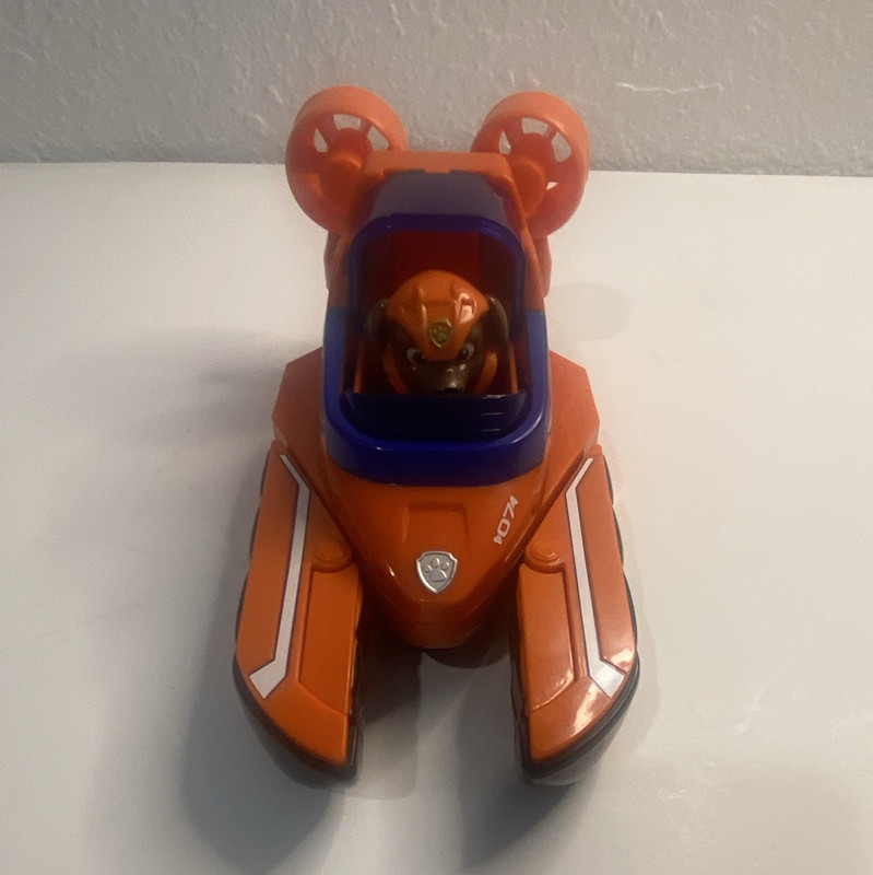 PAW Patrol Zuma Hovercraft Toy Vehicle w/ Dog Figure 2024