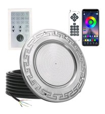 10 inch Pool Light For Inground Pool 60W LED RGB Pool Light 100ft With Remote