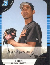 2005 Bowman #205 Luis Ramirez FY RC - BB