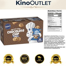 Delicious Soft Baked Chocolate Chip Cookies - 20 Count Pouch for Easy Snacking