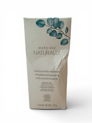 New In Box Mary Kay Naturally Exfoliating Powder 2.64 oz Full Size