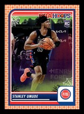2023-24 Hoops Haunted Hoops #69 Stanley Umude Orange