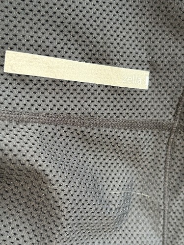 ZELLA Gilet Nero Maglia Ecopelle Donna Elasticizzato Activewear XL - Foto 11 di 15