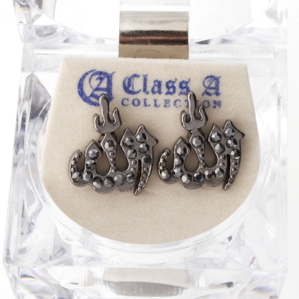 Шкатулка для украшений со льдом Ohrstecker - ALLAH schwarz 1990₽