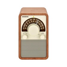 AM/FM Table Wooden Radio Walnut
