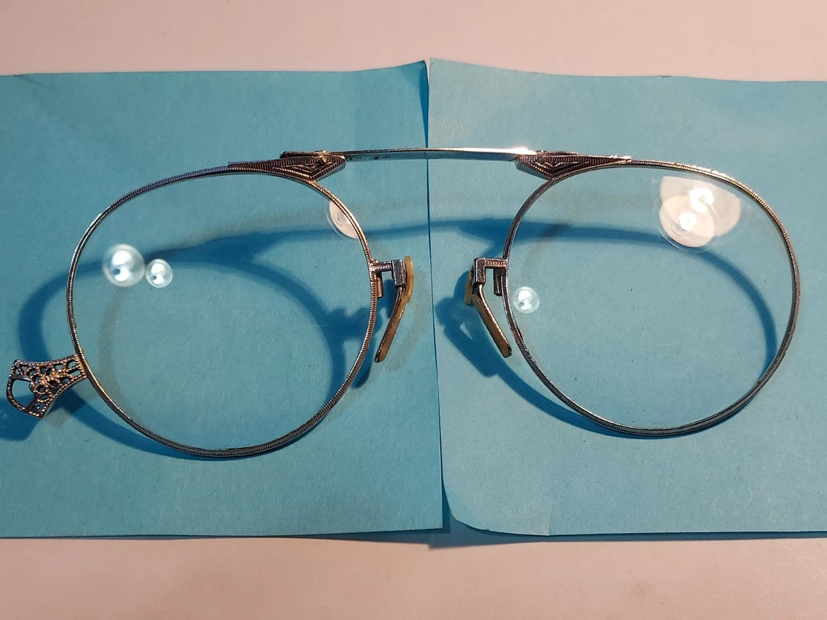 Round 1900s Decade Vintage Eyeglasses for sale | eBay