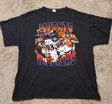 Denver Broncos Javonte Williams NFL black t-shirt S-5XL QT6985
