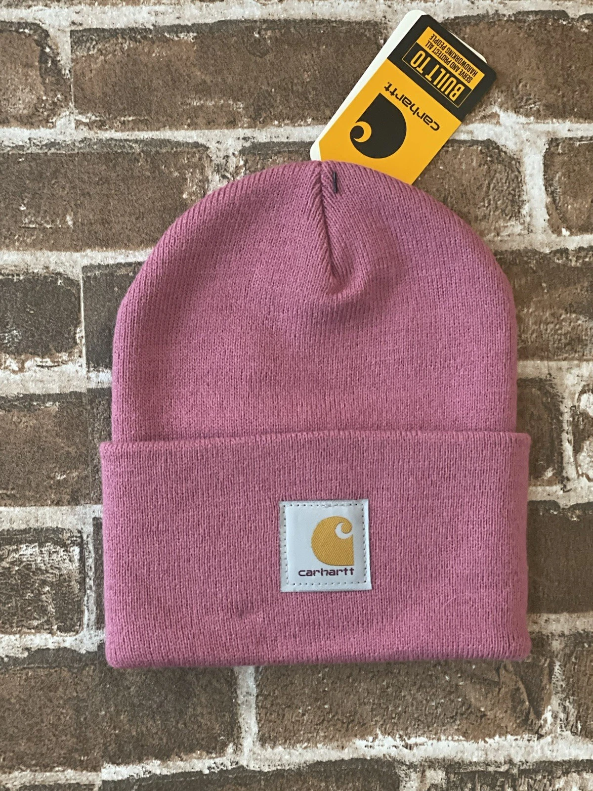 NWT CARHARTT KNIT CUFFED BEANIE HAT WOMEN'S REGULAR OS WOODROSE
Opens in a new window or tab