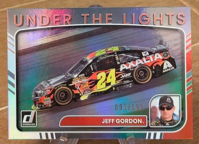 2023 Donruss Under The Lights Insert Holo Silver 93/199 Jeff Gordon