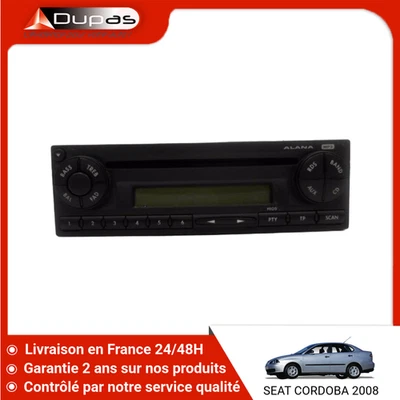 🇫🇷 AUTORADIO SEAT CORDOBA ➤6L0035152C4W4 ♻️ - Photo 1/2