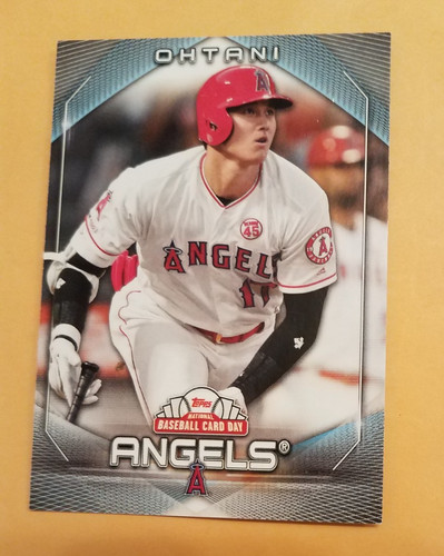 2020 Topps National Baseball Card Day Shohei Ohtani #1 Los Angeles Angels