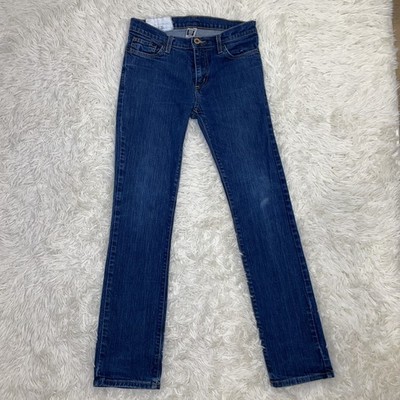 Revolt Jeans Mens 30 Stretch Super Slim Active  Blue Straight Dark Wash Casual