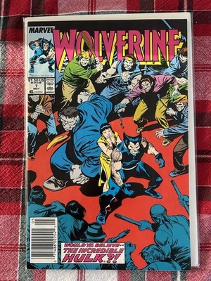 Wolverine #7 May 1989 Joe Fix It Newsstand Combined Shipping Offered