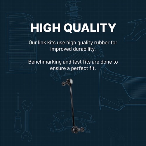 Sway Bar Link For 2013-2018 Ford Escape Front and Rear - Picture 9 of 10