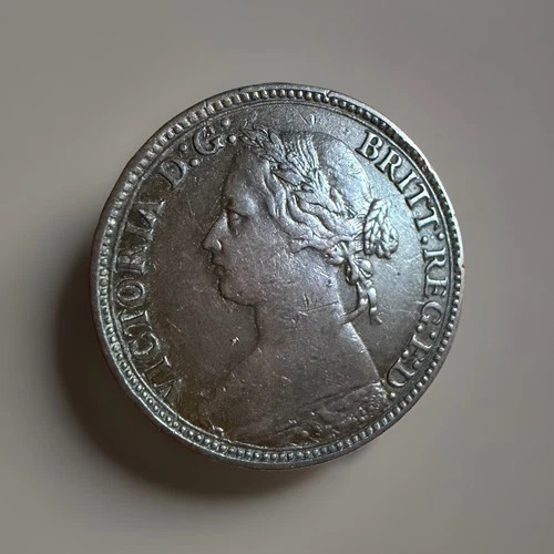 1880 Victoria Farthing — photo from the most recent tracked eBay sale