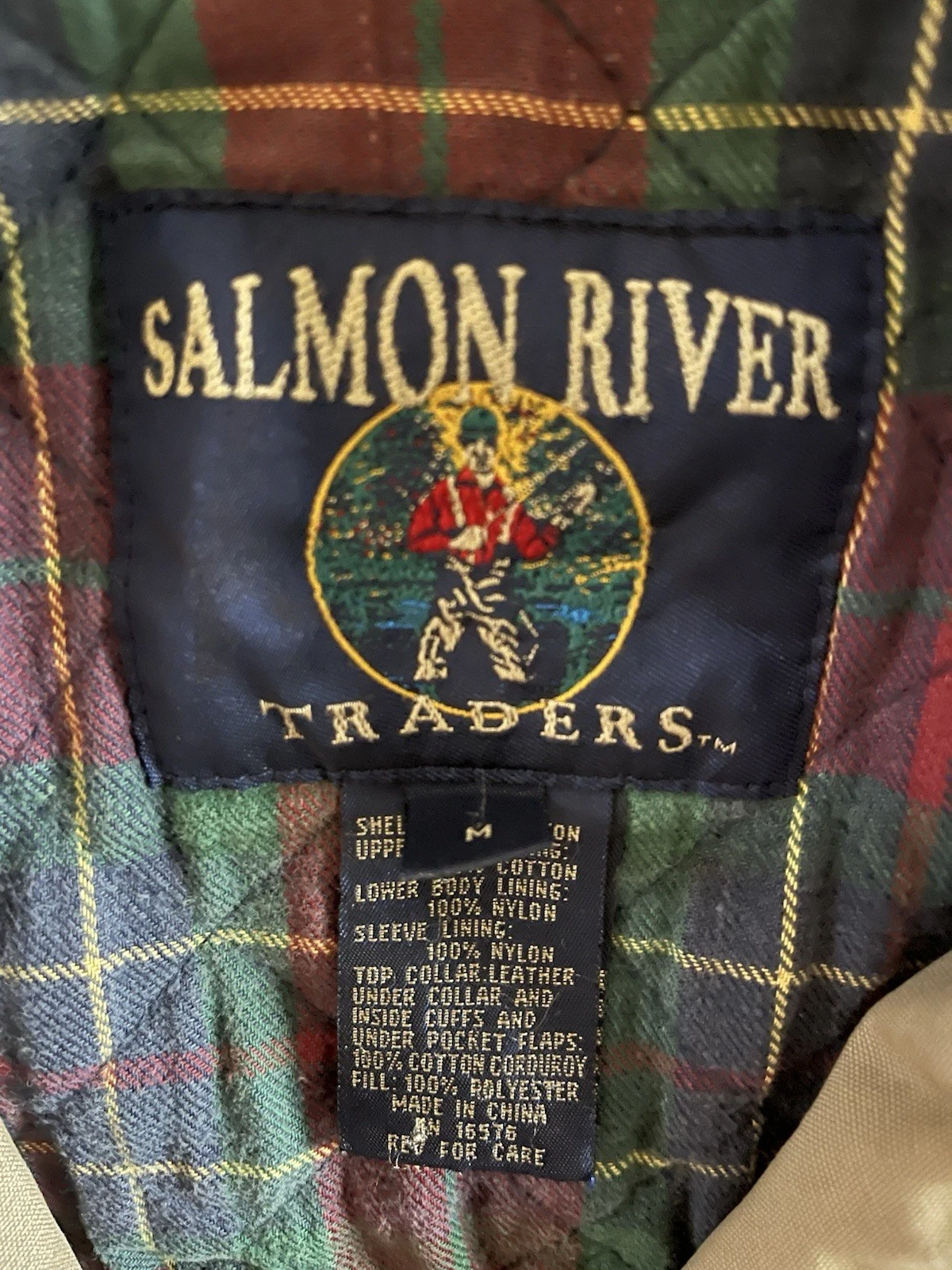 Vintage Salmon River Traders Medium (Men’s?) Chore Coat In Great Condition image 12