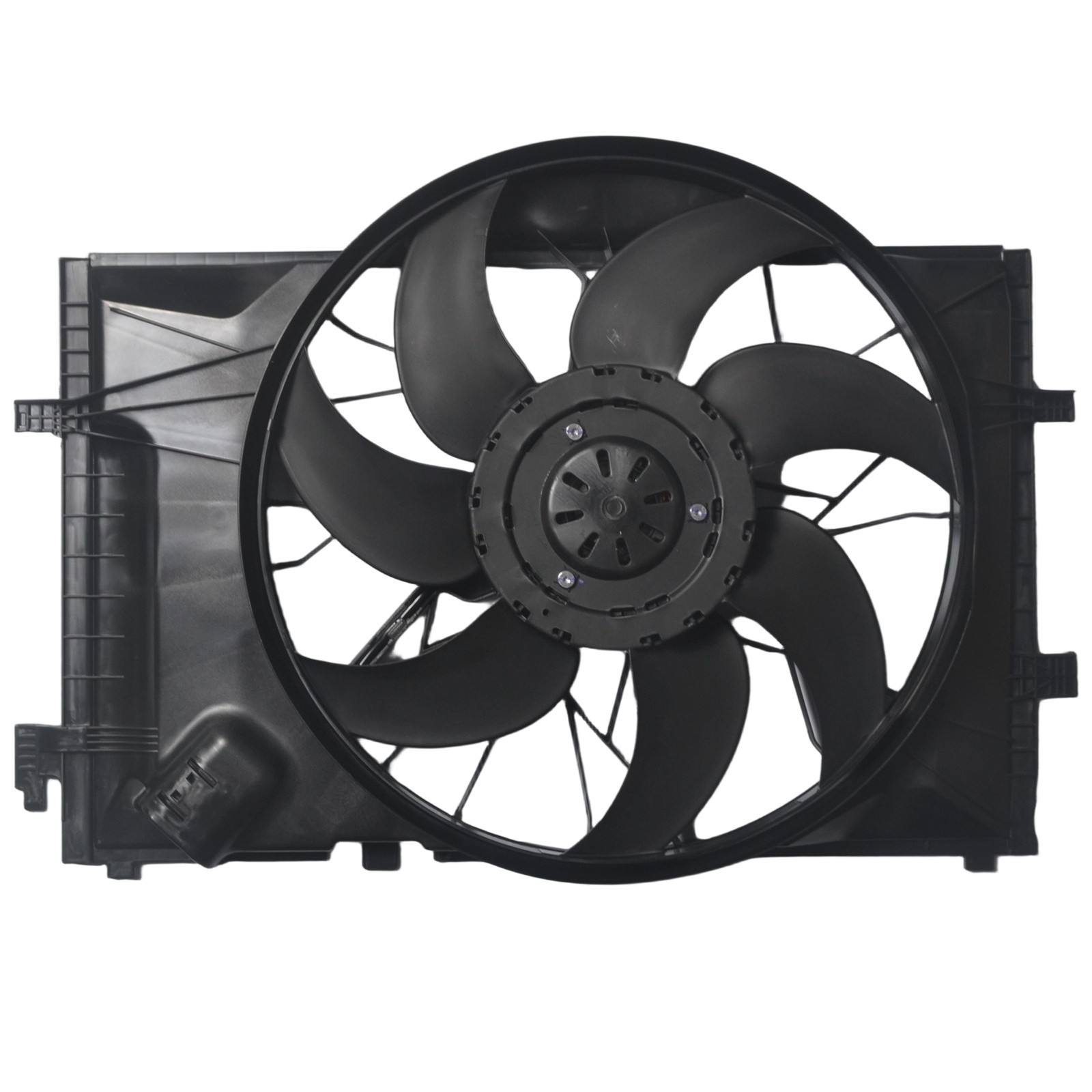Radiator Cooling Fan Assembly For 2002-2007 Mercedes-Benz C230 C240 ...