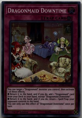 Dragonmaid Downtime Super Rare Mystic Fighters MYFI-EN026 LP