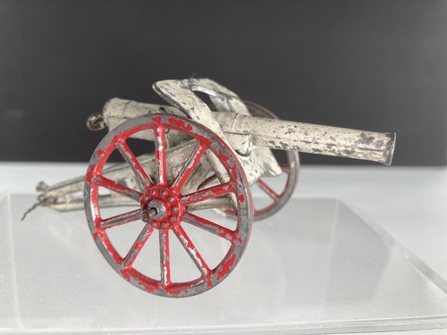 Vintage Barclay BC2 Cannon, Spring Firing ~ 4" Long